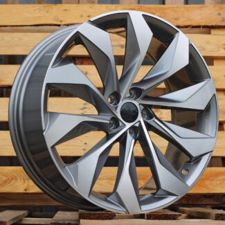 R19x8 5X112 ET 41 57.1 I1139 Grey Polished (MG) For SKODA (Z5) (Kodiaq New Model)