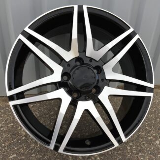 R17x7.5 5X112 ET 47 66.6 BY274 Black Polished (MB) For MER (R)