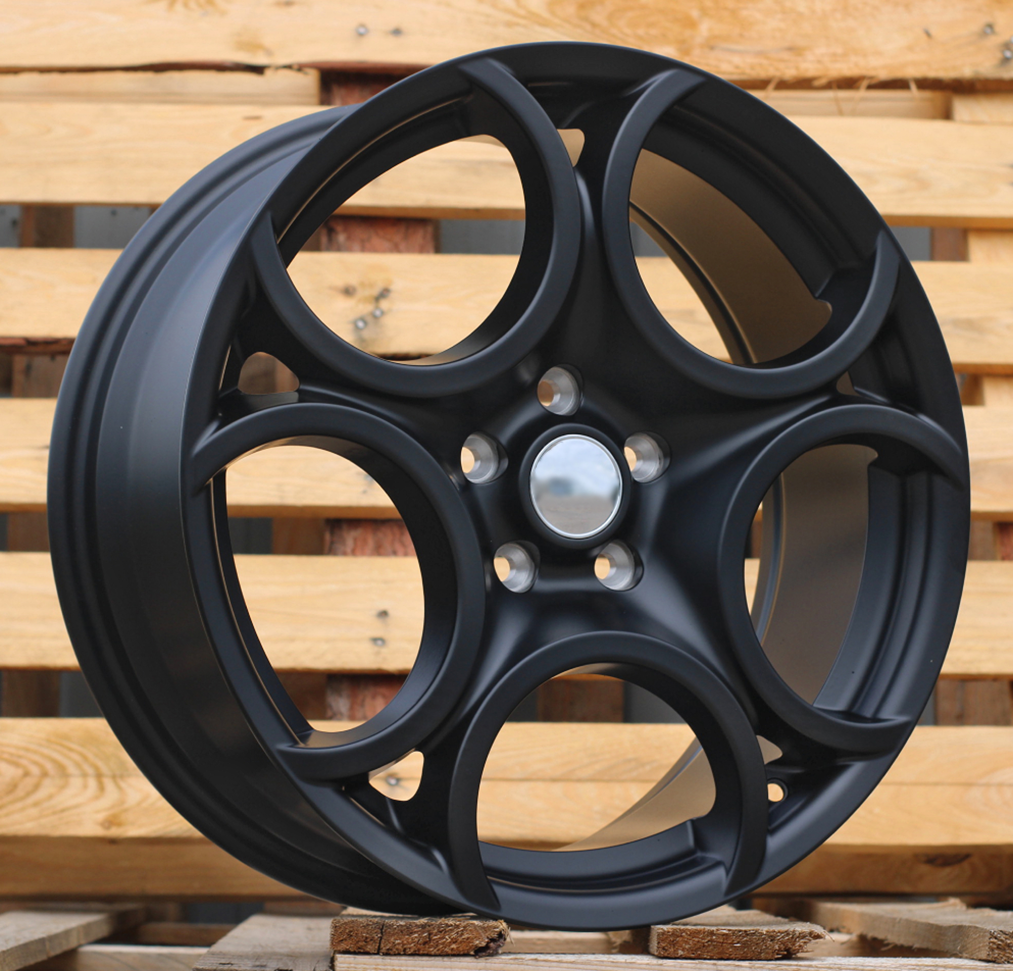 R18x7.5 5X110 ET 41 65.1 L1432 Black Half Matt (BLHM) For ALFA (P1)