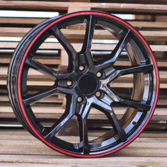 R18x8 5X114.3 ET 45 64.1 B1418 Black (BL) For HOND (Z3)