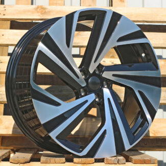 R21x8.5 5X112 ET 40 57.1 I5648 Black Polished (MB) For VW (Z5) (ID.4/ID.5 (Front)