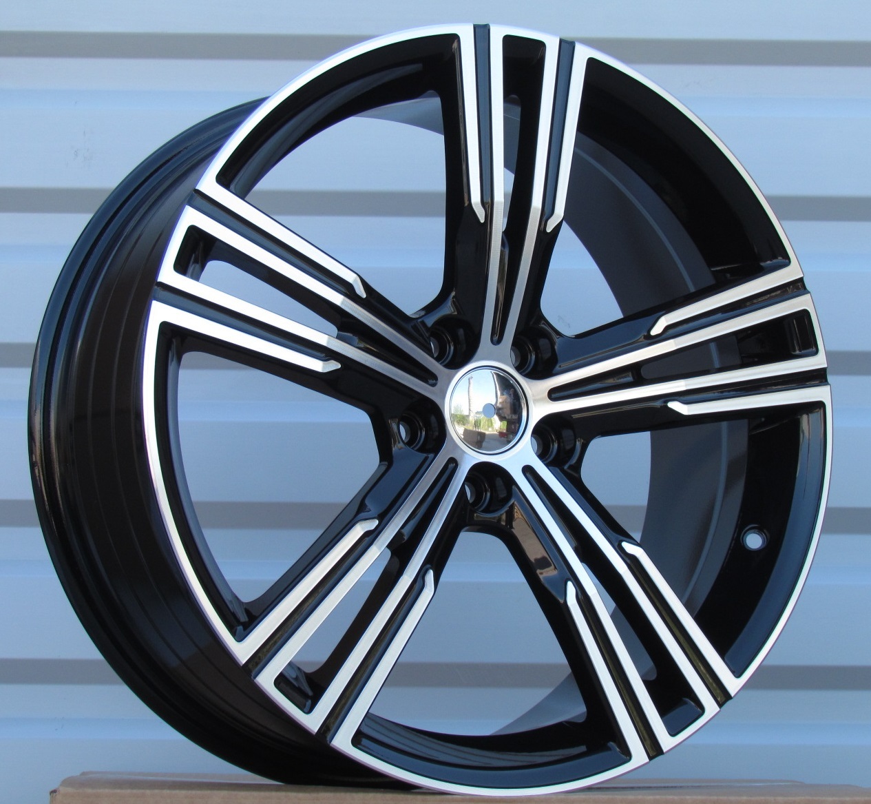 R17x7.5 5X108 ET 45 63.3 FE184 Black Polished (MB) For VOLVO (K7)