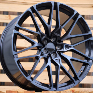R20x10 5X120 ET 40 74.1 B5771 Black+Tinted Face (BLTF) For BMW (K4+P) (Rear+Front)