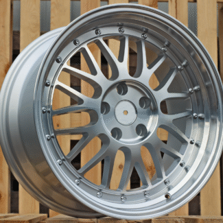 R17x7.5 5X120 ET 15 72.6 A1025 Polished Silver (MS) For RACIN (P) (BBS Style)