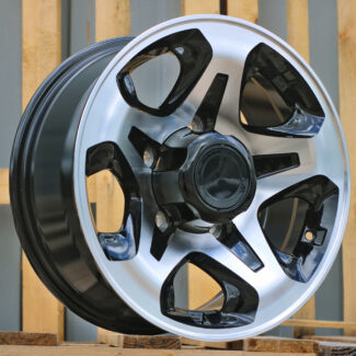 R16x7 5X150 ET 0 110.5 LU953 Black Polished (MB) For RACIN (K3)