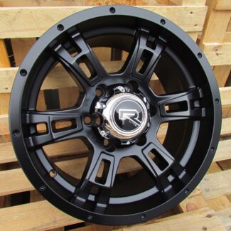 R16x8 6X139.7 ET 0 110.5 B5317 Black Half Matt (BLHM) For 4X4 (R)
