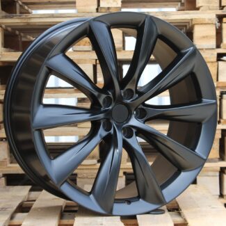 R22x9 5X120 ET 35 64.1 B1469 Black Half Matt (BLHM) For RACIN (P) (Rear+Front) TESLA Model S)