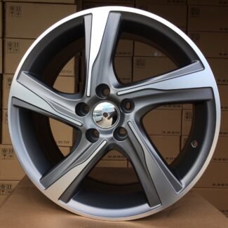 R18x7.5 5X108 ET 49 63.3 BY115 Grey Polished (MG) For VOLVO (Z4)