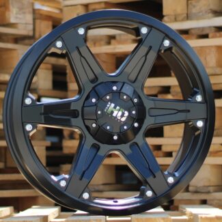 R20x8.5 10X114/120 ET 38 73.1 B5106 Black Half Matt (BLHM) For 4X4 (K4)
