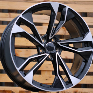 R18x8 5X112 ET 31 66.5 I5493 Black Polished (MB) For AUD (Z5)