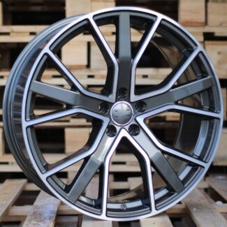 R22x9.5 5X112 ET 31 66.5 B5131 (IN5348) Grey Polished (MG) For AUD (P2)