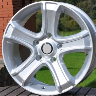 R17x7.5 5X130 ET 55 71.6 BK258 Silver (SI) For VW