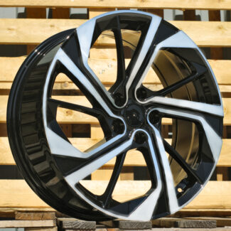 R19x7.5 5X114.3 ET 45 66.1 D1981 Black Polished (MB) For NISS (Z3) (Qashqai NEW Model)