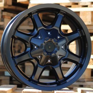 R16x8 6X114.3 ET 0 66.1 B2004 Black Half Matt (BLHM) For 4X4