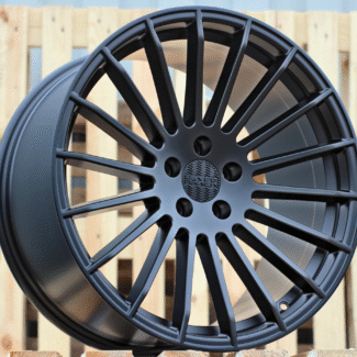 R19x8.5 5X112 ET 25 66.6 A1227 (HX010) Black Matt (BM) For HAXER (P)