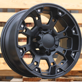 R15x8 6X139.7 ET M10 110.1 A8068 Black Half Matt (BLHM) For 4X4 (P)