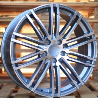 R20x9.5 5X130 ET 47 71.6 B1026 Grey Polished (MG) For PORCH (P)