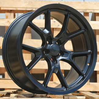 R20x10.5 5X115 ET 15 71.6 B1742 Black Half Matt (BLHM) For RACIN (Z1) (DODGE (Front+Rear)