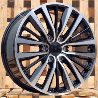 R20x8 6X139.7 ET 35 77.8 B1693 Black Polished (MB) For 4X4 (K3)