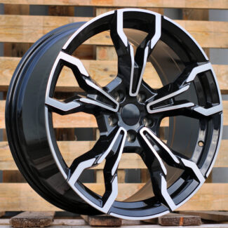 R19x8 5X112 ET 27 66.6 I5596 Black Polished (MB) For BMW (Z5+K8) (X3)