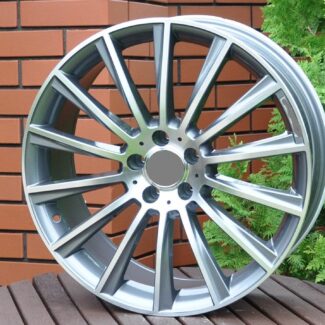 R20x9.5 5X112 ET 35 66.6 B1048 (XFA25) Grey Polished (MG) For MER