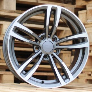 R16x7 5X120 ET 40 72.6 BK855 (BY1121) Grey Polished (MG) For BMW (Z3)