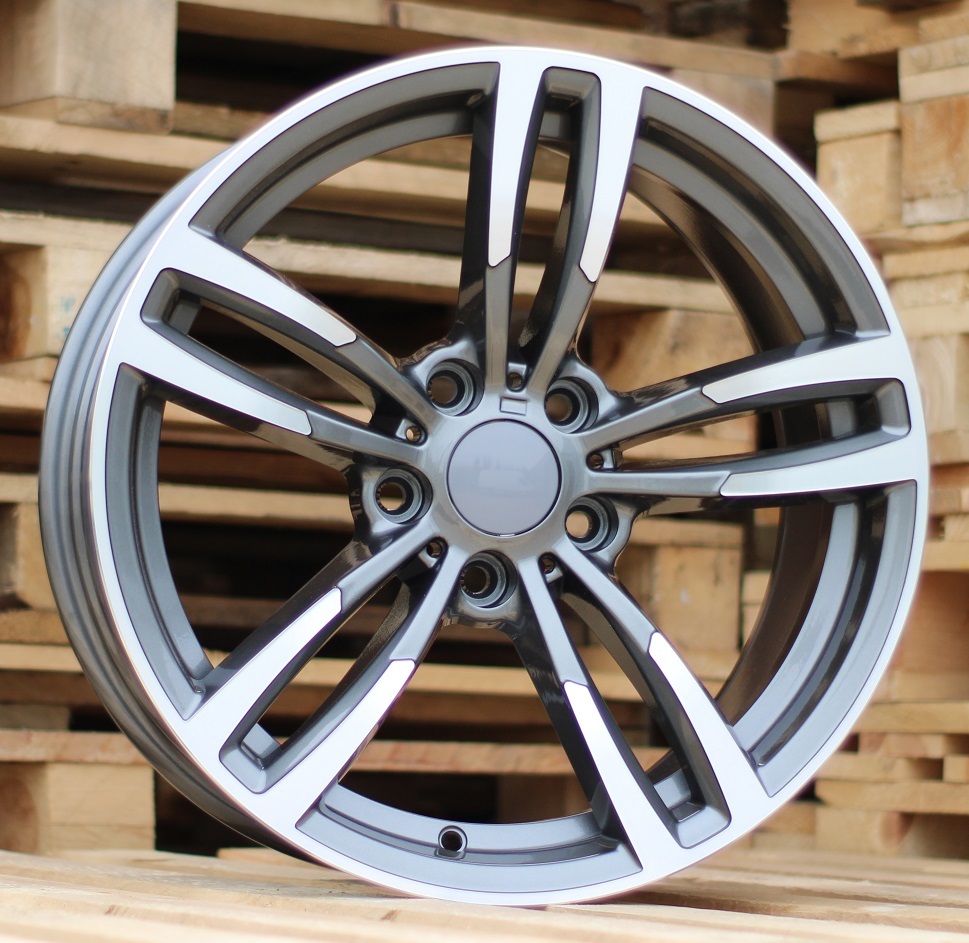 R16x7 5X120 ET 40 72.6 BK855 (BY1121) Grey Polished (MG) For BMW (Z3)