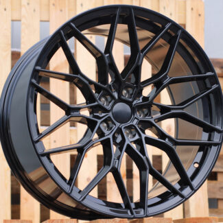 R19x8 5X112 ET 27 66.6 IN292 Black (BL) For BMW (K8) (Rear+Front)