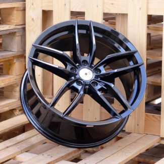 R19x8.5 5X114.3 ET 40 73.1 B1407 Black (BL) For RACIN (P) (Rear+Front)