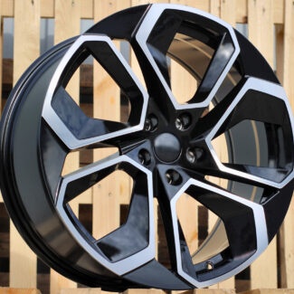 R17x7.5 5X112 ET 45 57.1 I5561 (BYD2456) Black Polished (MB) For SKODA (Z2+Z6)