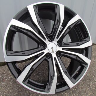 R19x8 5X114.3 ET 30 60.1 FE193 Black Polished (MB) For LEX (R)
