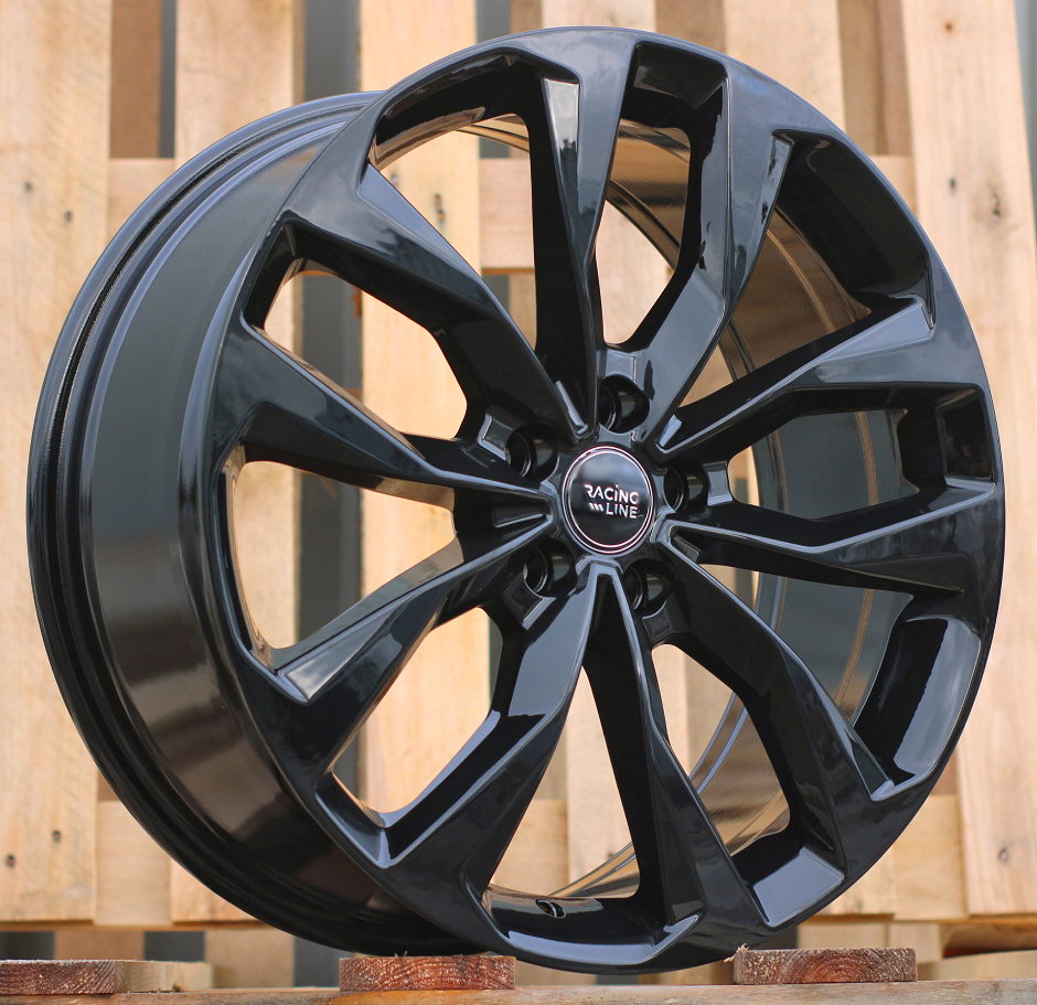 R17x7 5X100 ET 50 67.1 Y1144 Black (BL) For RACIN (R)