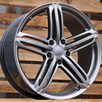 R21x9.5 5X130 ET 50 71.6 XF657 (BK434) Hyper Black (HB) For AUD (P2)