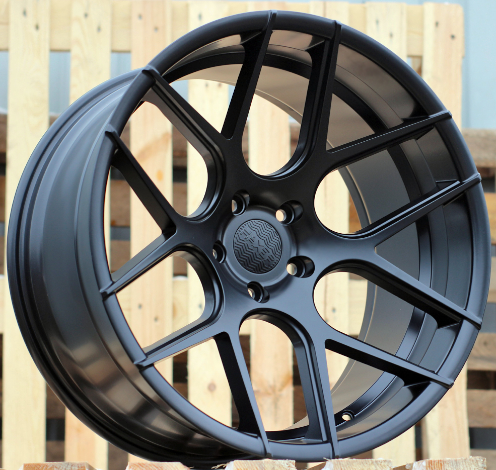 R20x10 5X120 ET 0 74.1 SSA03 (HX022) Black Half Matt (BLHM) For HAXER (Z1+Z2) (Rear+Front)