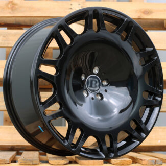 R22x9 5X112 ET 32 66.6 XE629 Black (BL) For MER (K4) (HYBRID FORGED New BRABUS (Front+Rear)