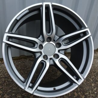 R19x9.5 5X112 ET 43 66.6 XE225 Grey Polished (MG) For MER