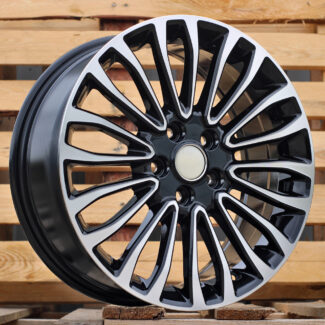 R17x7 5X108 ET 50 63.3 Y1158 Black Polished (MB) For FORD (L4)