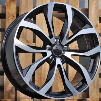 R17x7.5 5X112 ET 40 66.5 XF562 Black Polished (MB) For AUD (R)