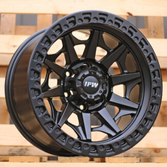 R17x9 6X139.7 ET 0 110.1 B1950 Satin Black (SB) For 4X4 (K3)