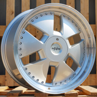 R20x9 5X112 ET 30 66.6 AT674 (LU1831) Silver+Polished Lip (SP) For MER (K3) (MONOBLOCK Style)