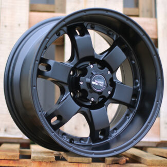R16x8 5X114.3 ET M10 83.1 BK749 Black Half Matt (BLHM) For 4X4 (K2)
