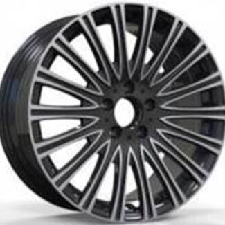 R18x8 5X112 ET 43 66.6 FBX210 Grey Polished (MG) For MER (Z5) (HYBRID FORGED)