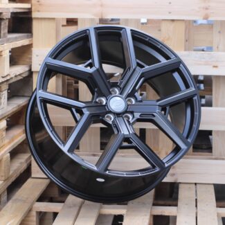 R22x9.5 5X120 ET 40 72.6 I5562 (FBX208) Black (BL) For LAND (Z5) (HYBRID FORGED)