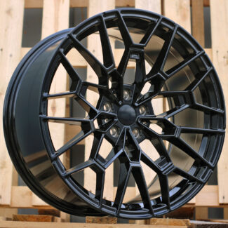 R20x8.5 5X112 ET 26 66.6 I0384 (FBX251) Black+Tinted Face (BLTF) For BMW (Z5) (HYBRID FORGED Rear+Front)