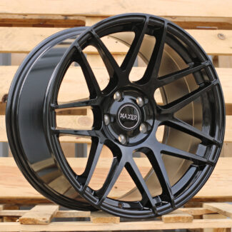 R19x10 5X120 ET 30 72.6 XF995 (HX022) Black (BL) For HAXER (P1) (Rear+Front)