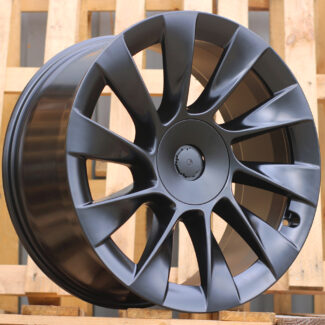 R19x9.5 5X114.3 ET 45 64.1 D1797 (H3130F) Black Half Matt (BLHM) For TESLA (K8) (HYBRID FORGED (Model Y)