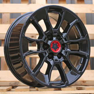 R20x8.5 6X139.7 ET 15 106.1 F1880 Gloss Black (GB) For 4X4 (K3) (HYBRID FORGED)