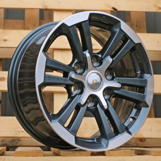 R17x7.5 6X139.7 ET 38 67.1 B1649 Grey Polished (MG) For 4X4 (K3)