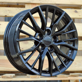 R17x7.5 5X114.3 ET 40 60.1 F0133 (FBX047) Black (BL) For TOYOT (Z5) (HYBRID FORGED)