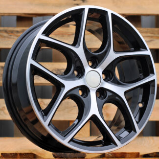 R17x7 5X108 ET 50 63.4 Y0058 Black Polished (MB) For FORD (R)
